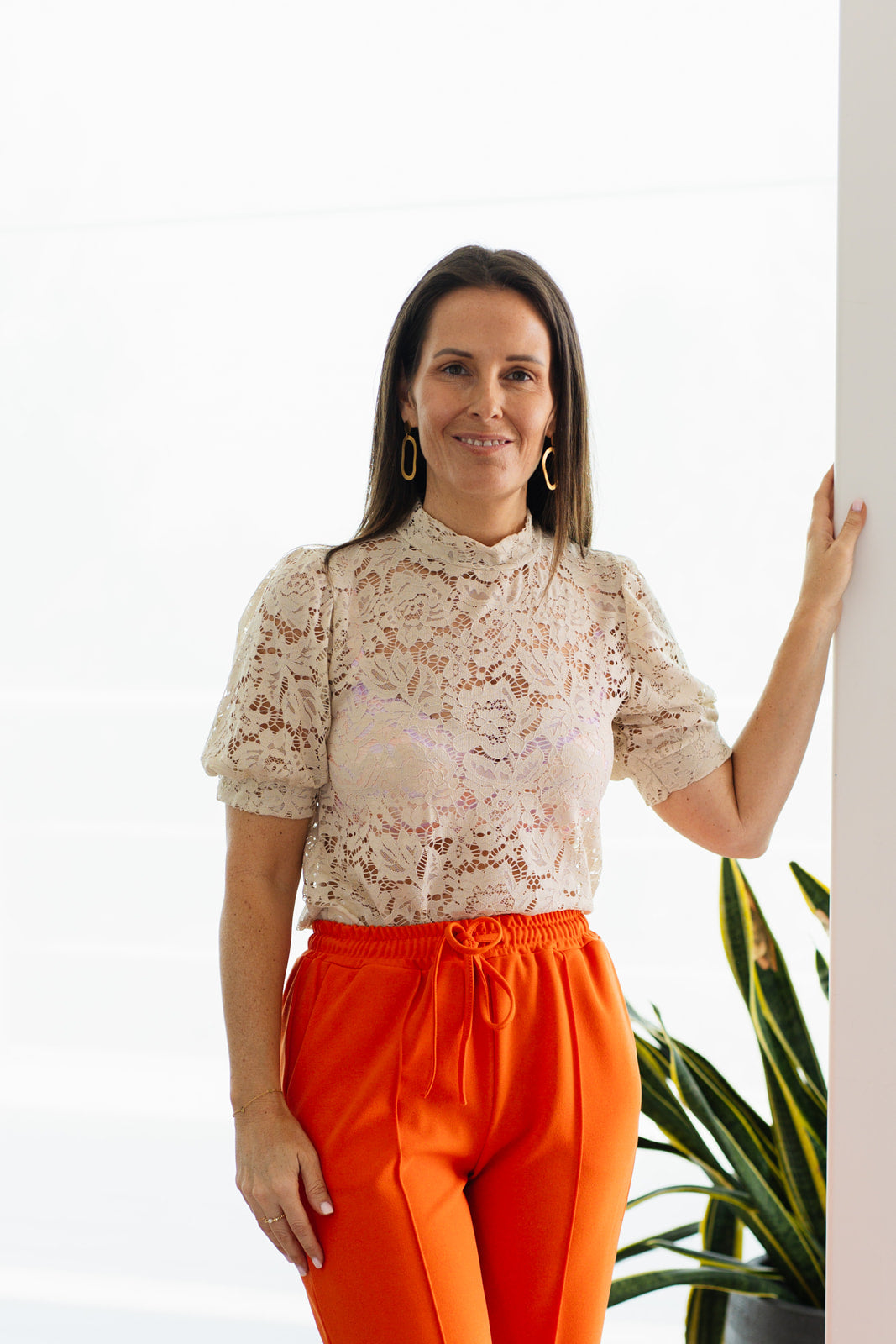Mariella lace top