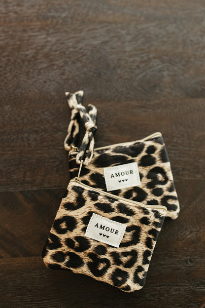 Leopard amour mini bag