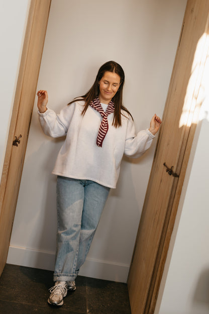 Goodvibes sweater lichtgrijs