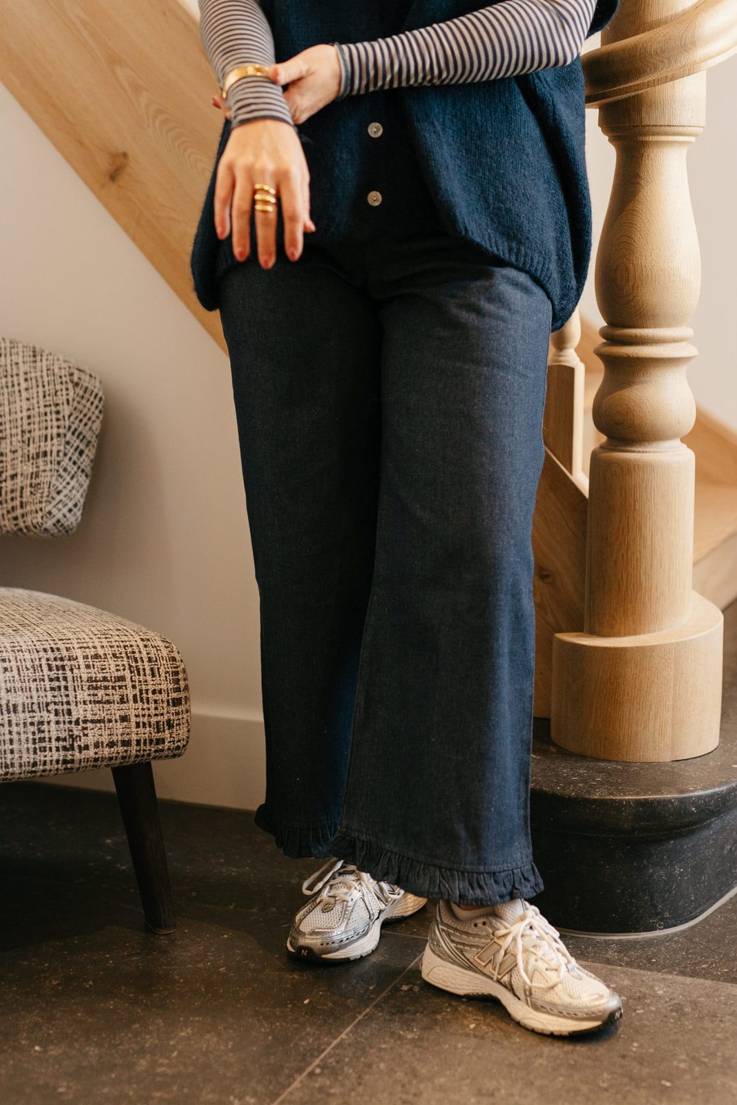 Denim shirt - donkerblauw - My Dressing