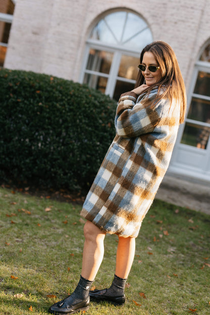 Vichy jas - blauw - My Dressing