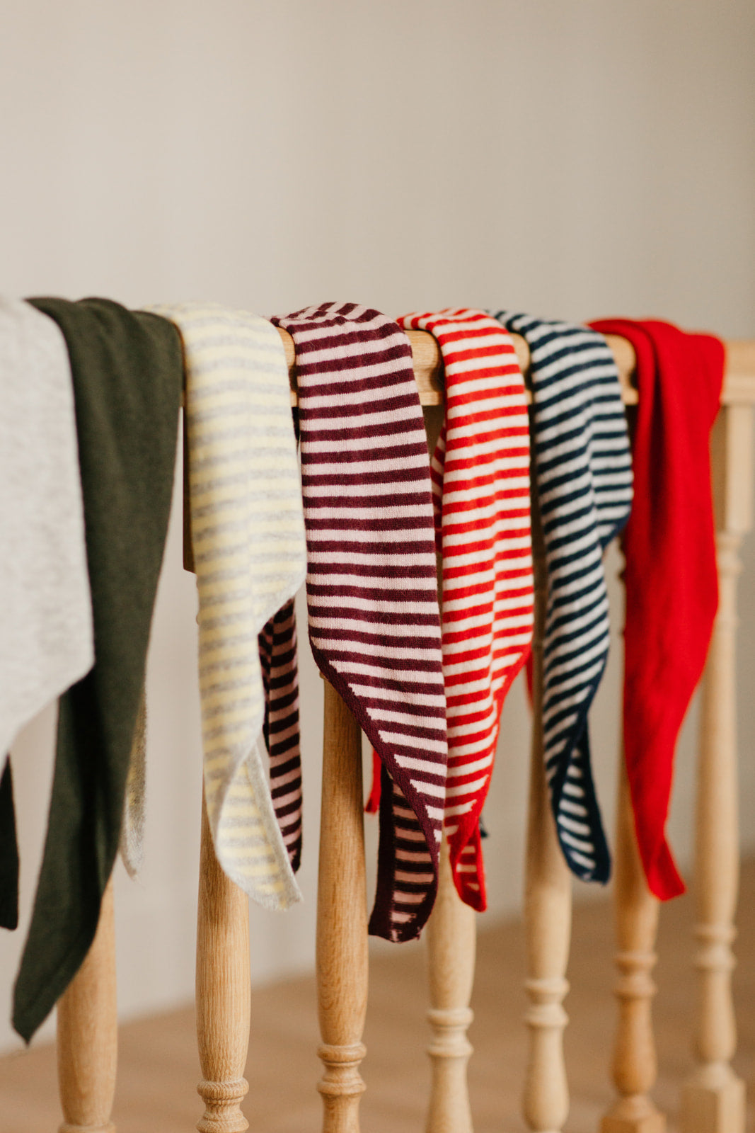 Knit sjaaltje rood - My Dressing