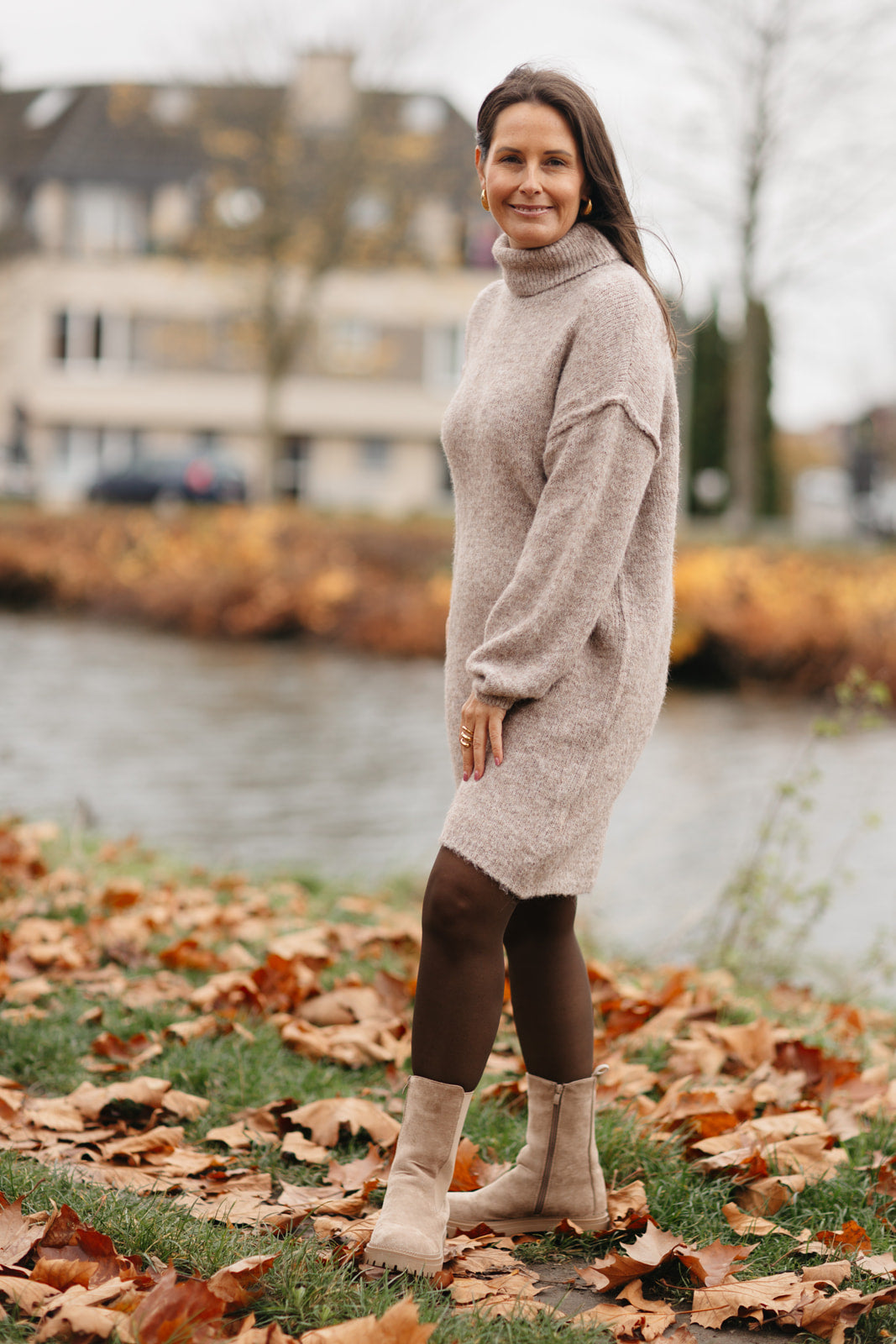 Zacht oversized wolkleedje zonder prik