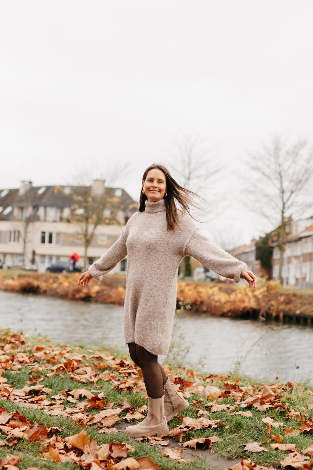 Zacht oversized wolkleedje zonder prik