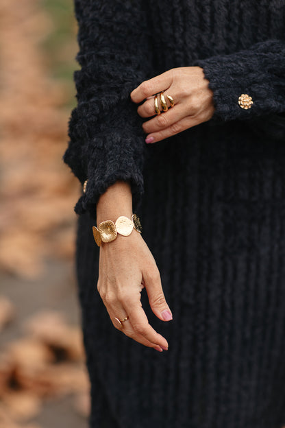 Warme damesjurk zonder prik – styled outfit