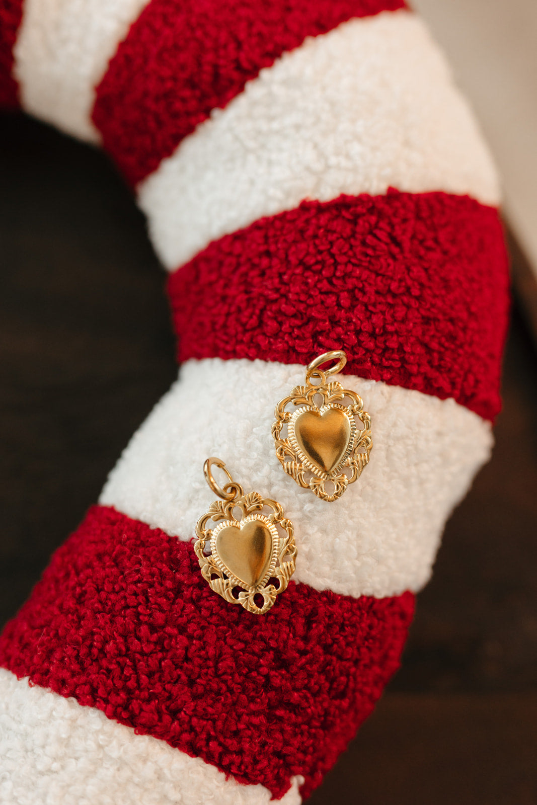 Barok heart earrings